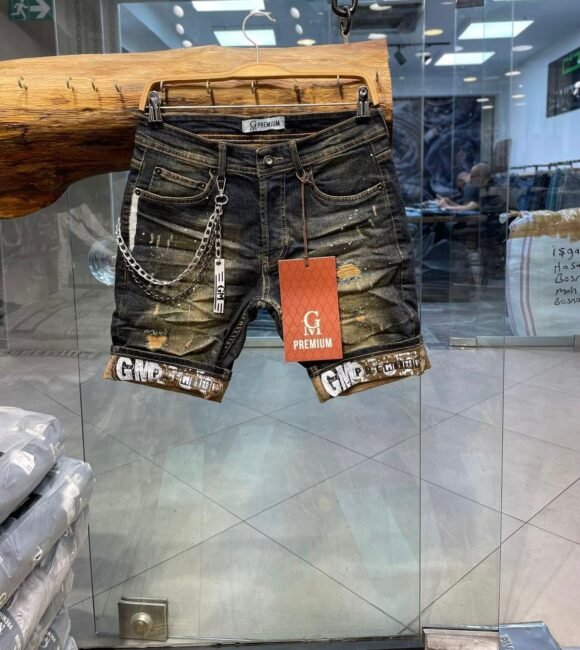 Мъжки къси дънки 76